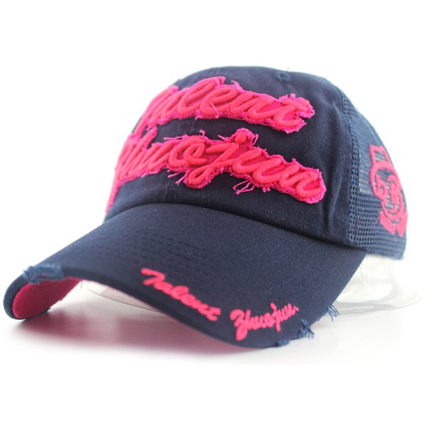 Embroidery distressed trucker cap manufacturer in Guangdong